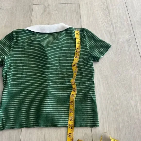 Brandy Melville Striped Collard Shirt size S - Picture 3 of 6